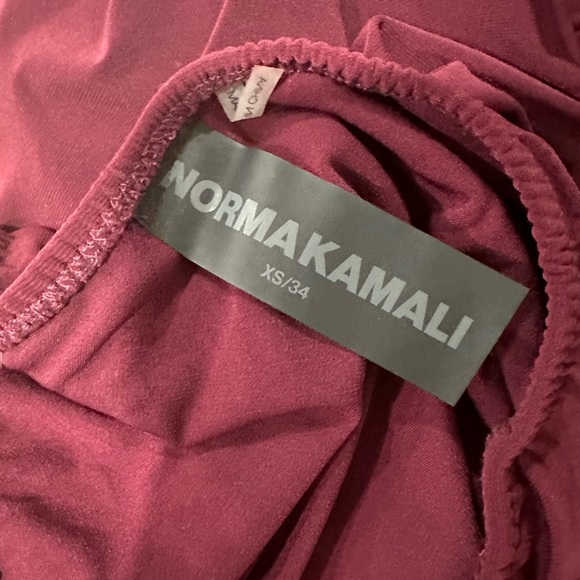 Norma Kamali Diana Gown in Plum - Picture 6 of 6